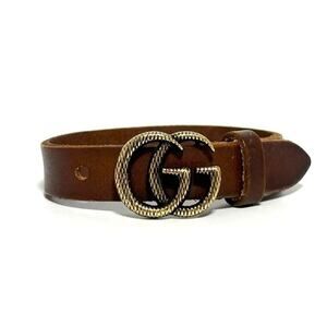 GUCCI Leather Charm Bracelet